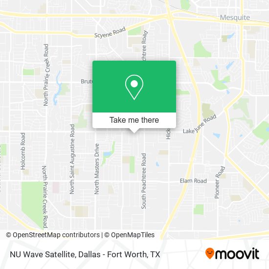NU Wave Satellite map