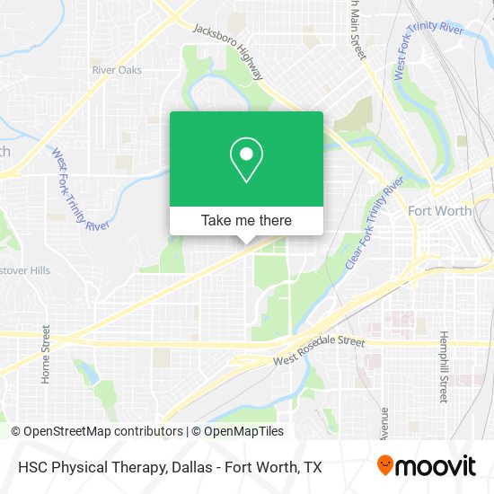 HSC Physical Therapy map