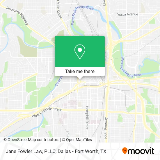 Jane Fowler Law, PLLC map