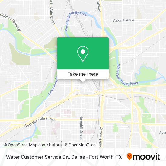 Water Customer Service Div map