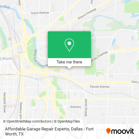 Affordable Garage Repair Experts map