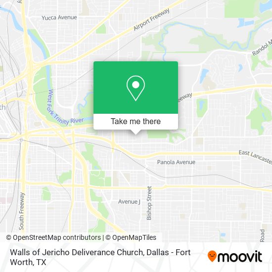 Walls of Jericho Deliverance Church map