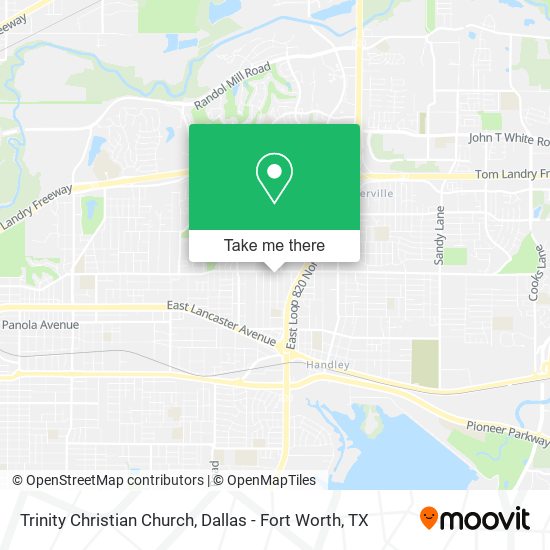Mapa de Trinity Christian Church
