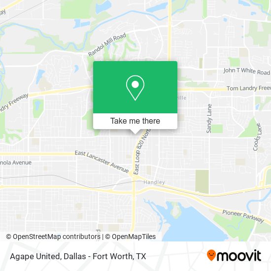 Mapa de Agape United