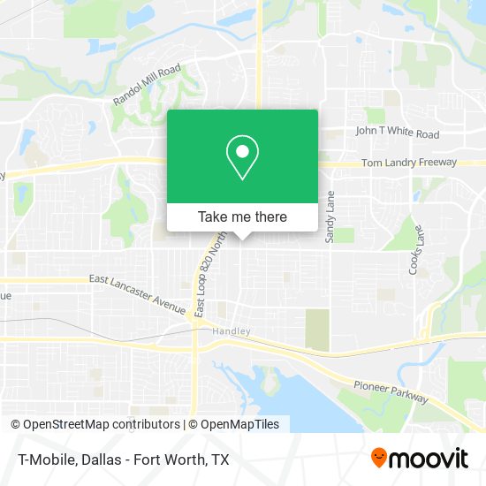 T-Mobile map