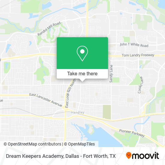 Dream Keepers Academy map