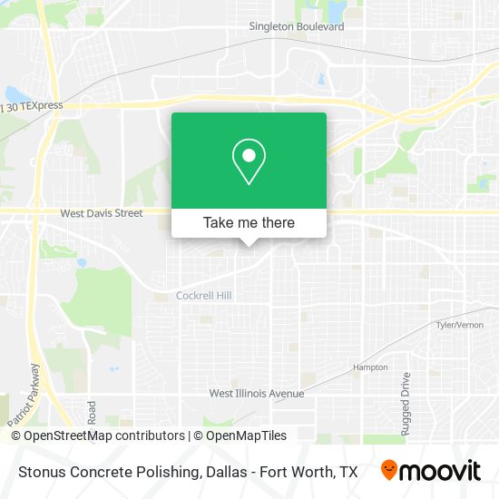 Mapa de Stonus Concrete Polishing