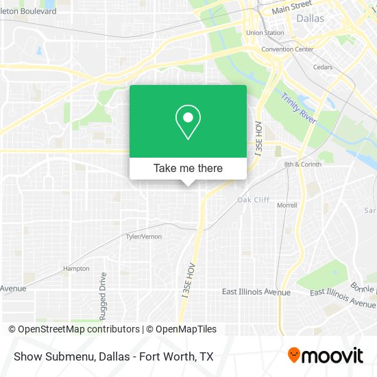 Show Submenu map