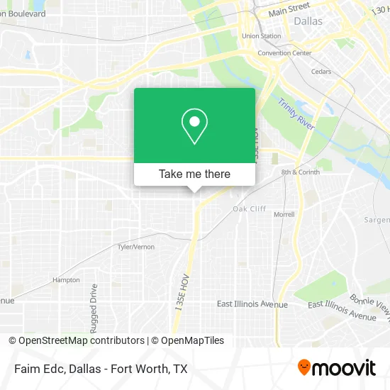 Faim Edc map