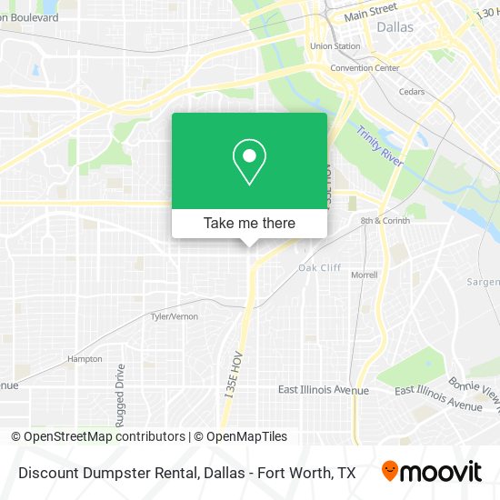 Mapa de Discount Dumpster Rental