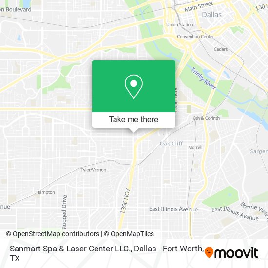 Sanmart Spa & Laser Center LLC. map