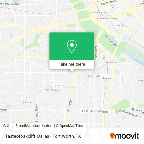 Mapa de Tasteofoakcliff