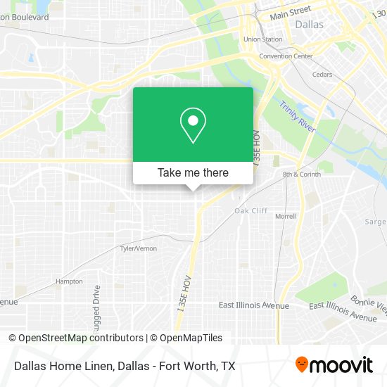 Mapa de Dallas Home Linen