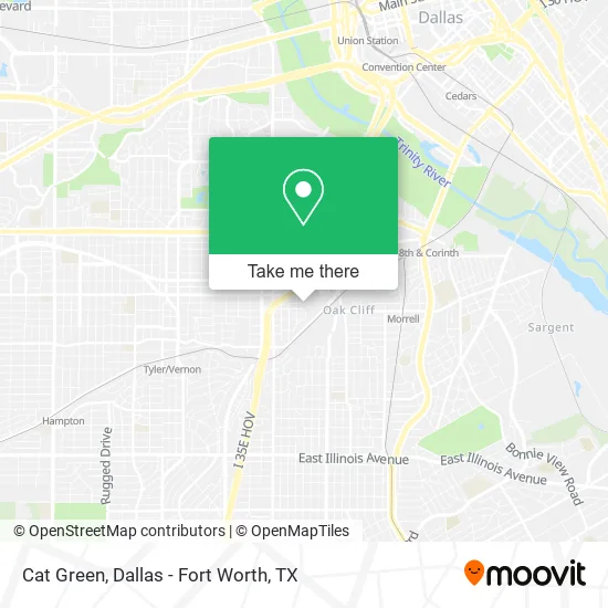 Cat Green map