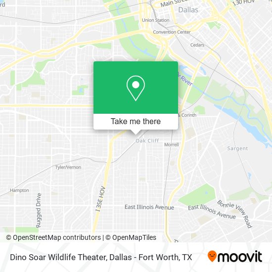 Mapa de Dino Soar Wildlife Theater