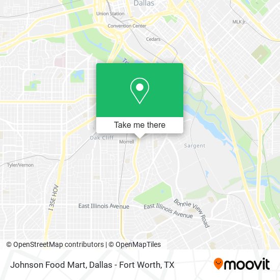 Johnson Food Mart map