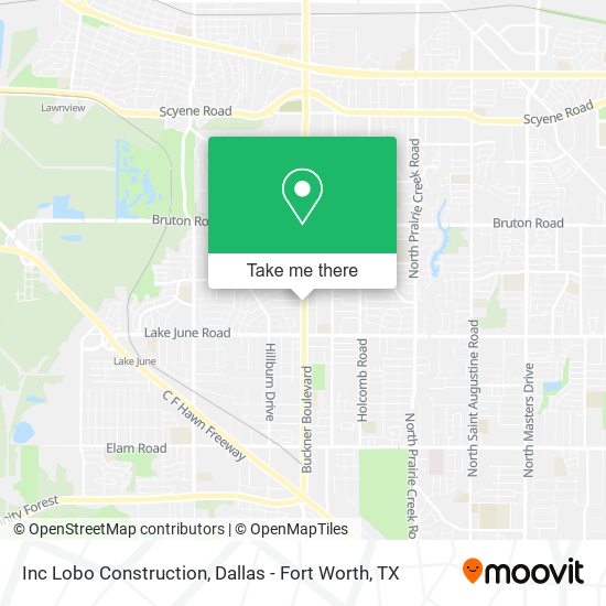 Inc Lobo Construction map