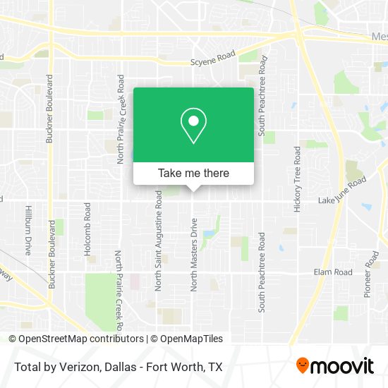 Total by Verizon map