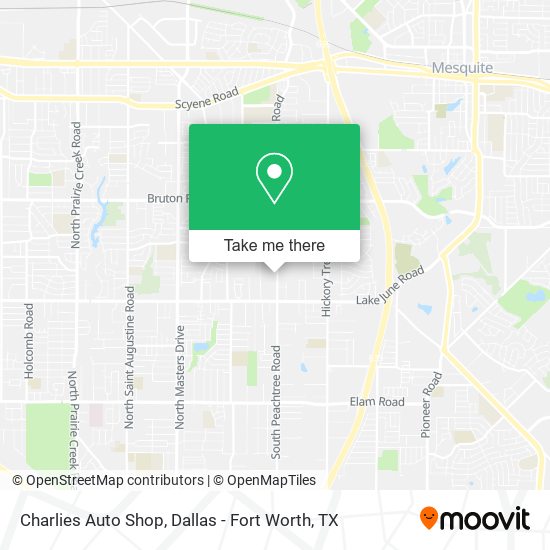 Charlies Auto Shop map