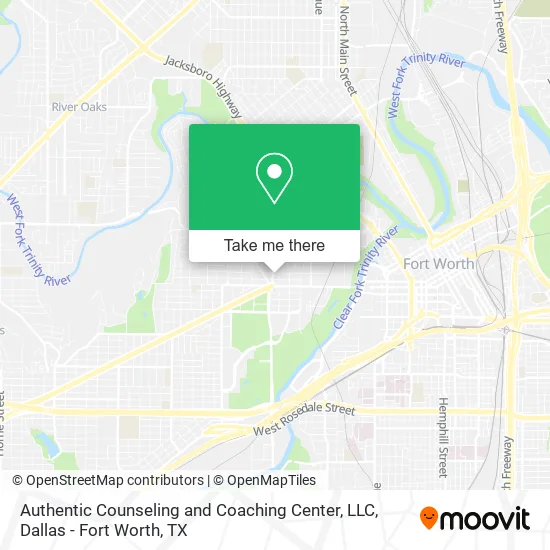 Authentic Counseling and Coaching Center, LLC map