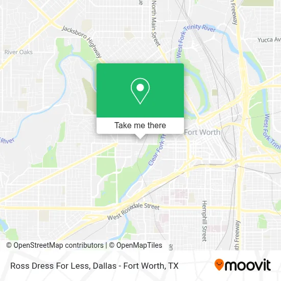 Ross Dress For Less map