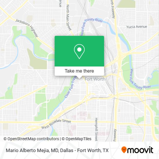 Mario Alberto Mejia, MD map