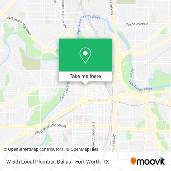 W 5th Local Plumber map