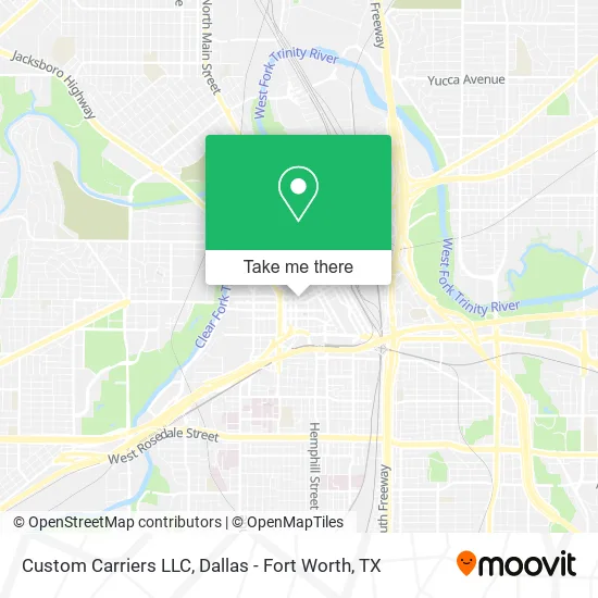 Mapa de Custom Carriers LLC