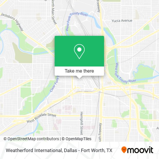 Mapa de Weatherford International