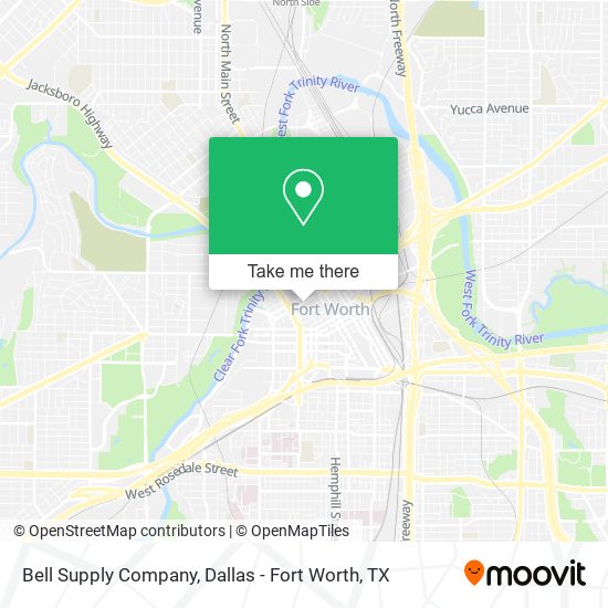 Mapa de Bell Supply Company