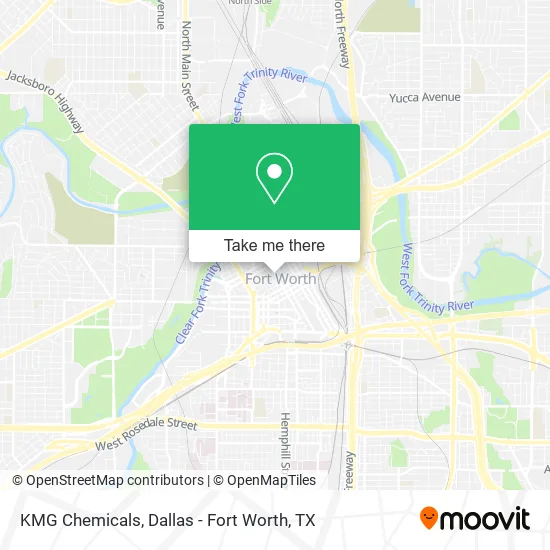KMG Chemicals map