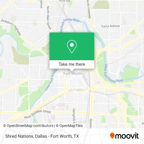 Shred Nations map