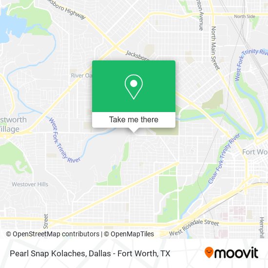 Pearl Snap Kolaches map