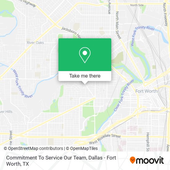Mapa de Commitment To Service Our Team