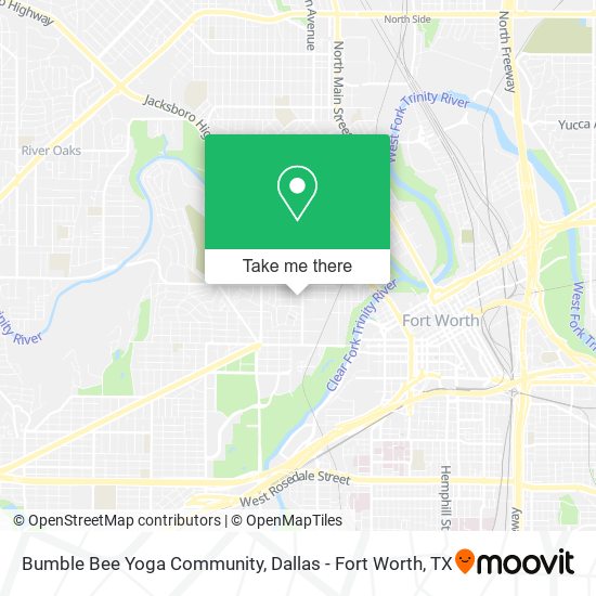 Mapa de Bumble Bee Yoga Community