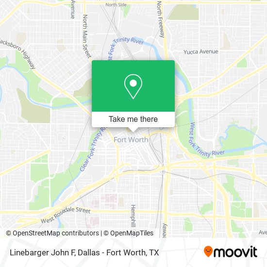 Linebarger John F map