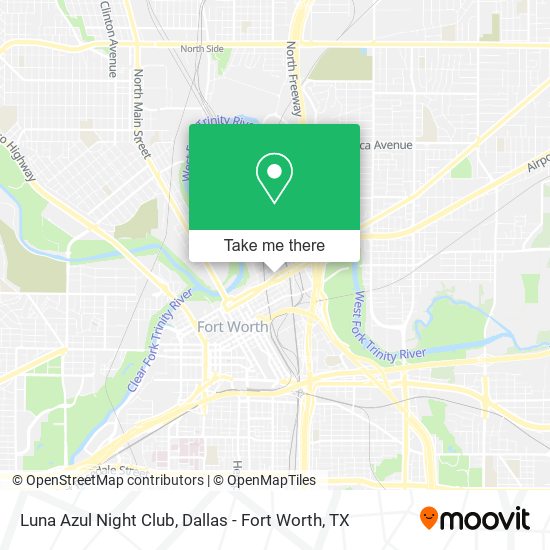 Mapa de Luna Azul Night Club