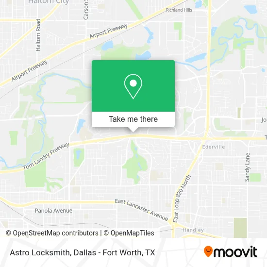 Astro Locksmith map