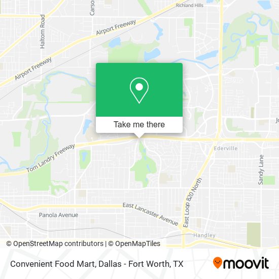 Mapa de Convenient Food Mart