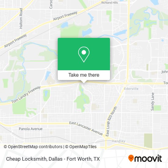 Cheap Locksmith map