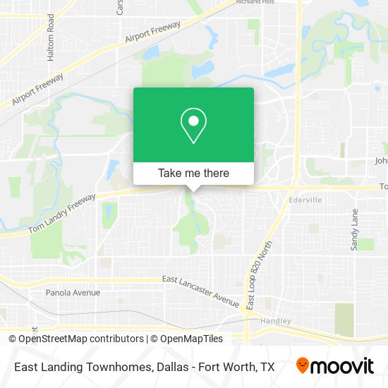 Mapa de East Landing Townhomes