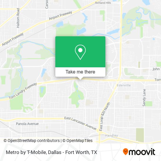 Metro by T-Mobile map