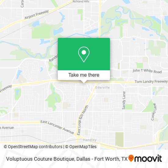 Voluptuous Couture Boutique map