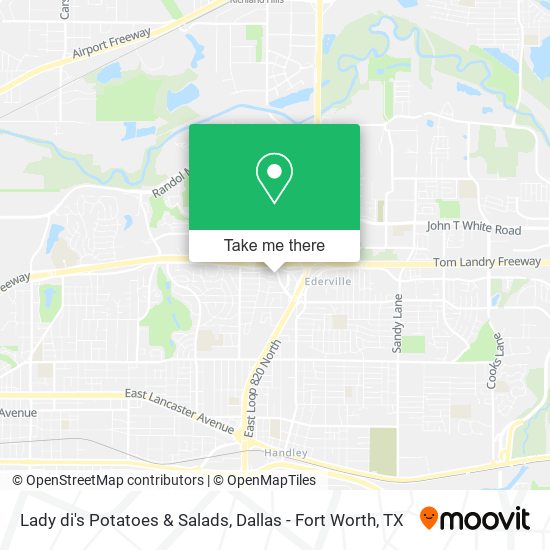 Lady di's Potatoes & Salads map