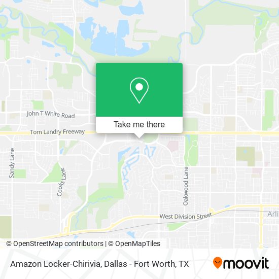 Amazon Locker-Chirivia map