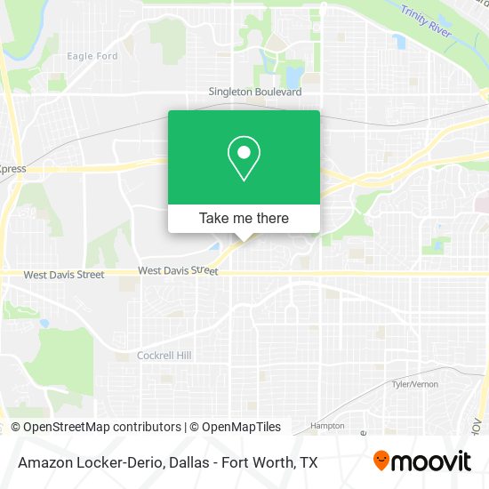 Mapa de Amazon Locker-Derio