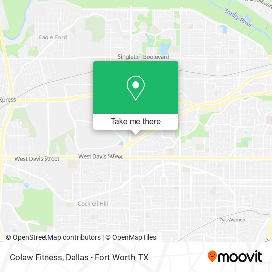 Colaw Fitness map
