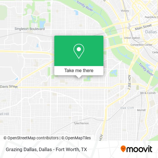 Grazing Dallas map