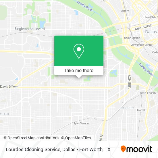 Lourdes Cleaning Service map