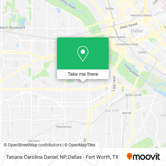 Tatiana Carolina Daniel, NP map
